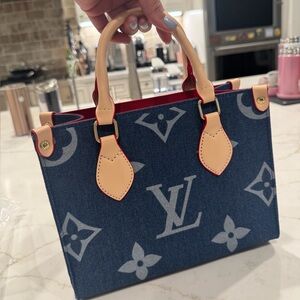Denim tote